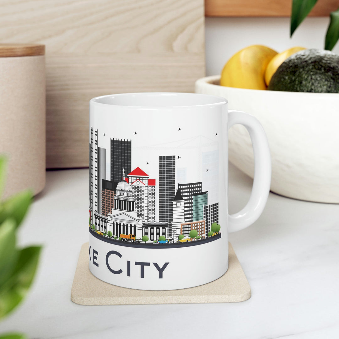 Salt Lake City Utah Coffee Mug - Ezra's Clothing - Mug