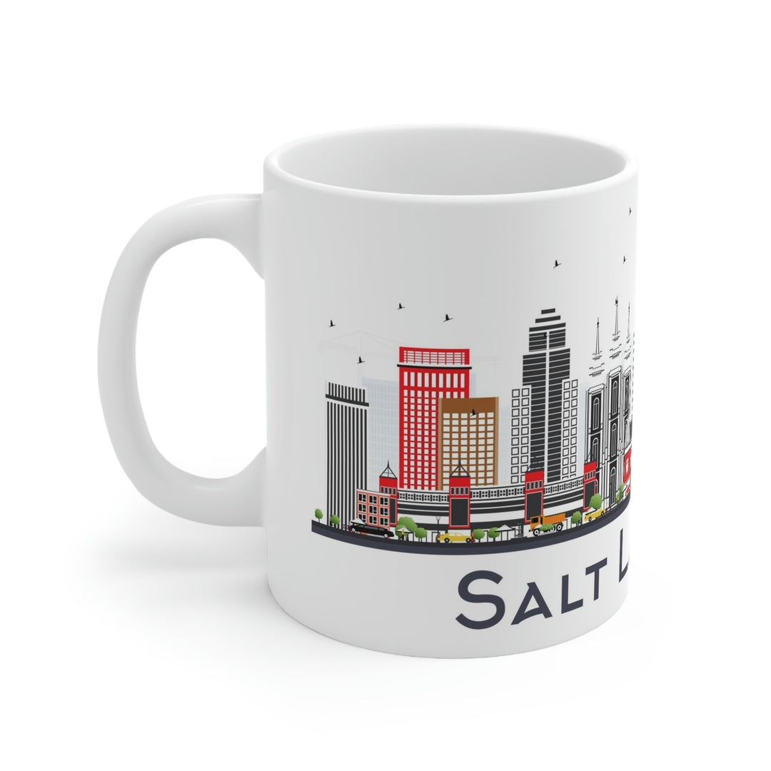 Salt Lake City Utah Coffee Mug - Ezra's Clothing - Mug