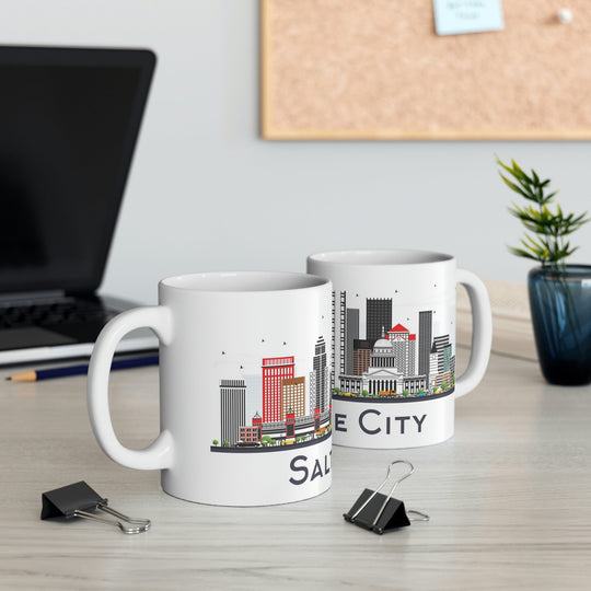 Salt Lake City Utah Coffee Mug - Ezra's Clothing - Mug