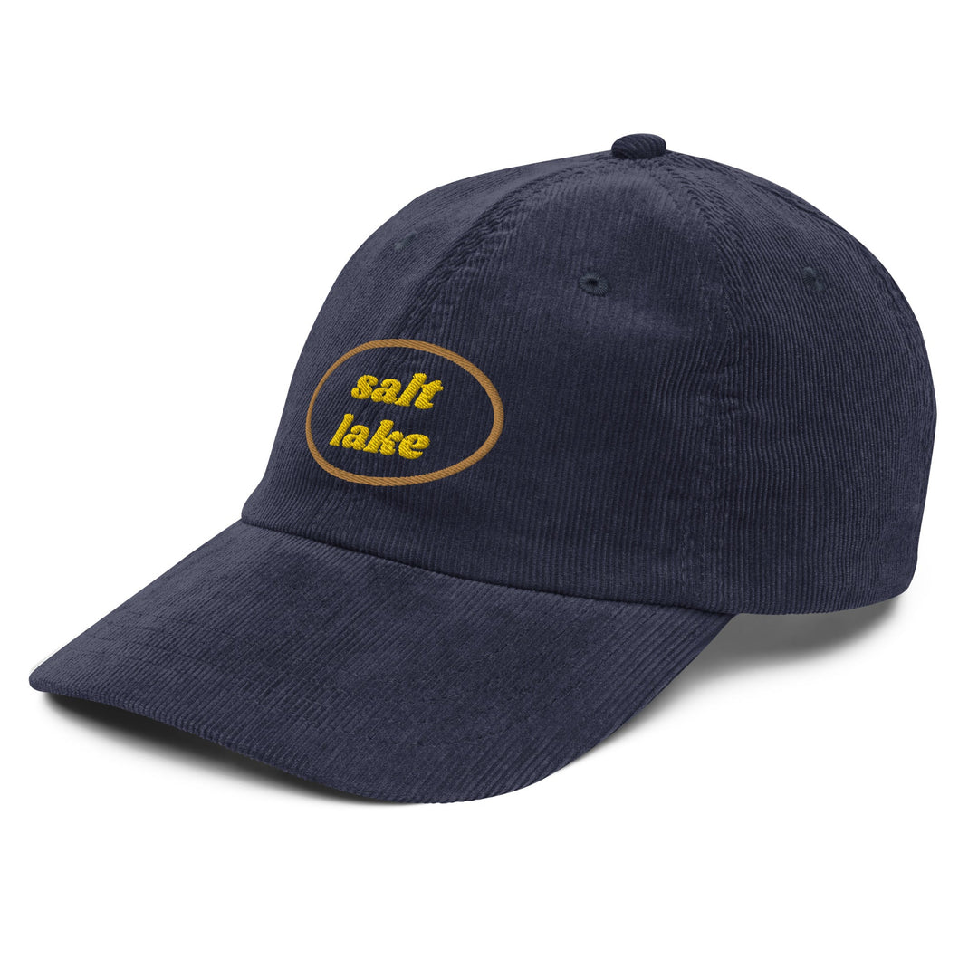 Salt Lake Vintage Corduroy Cap - Ezra's Clothing - Hats