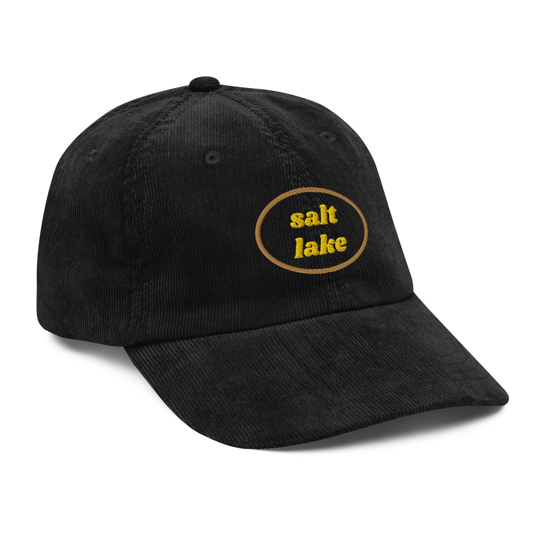 Salt Lake Vintage Corduroy Cap - Ezra's Clothing - Hats