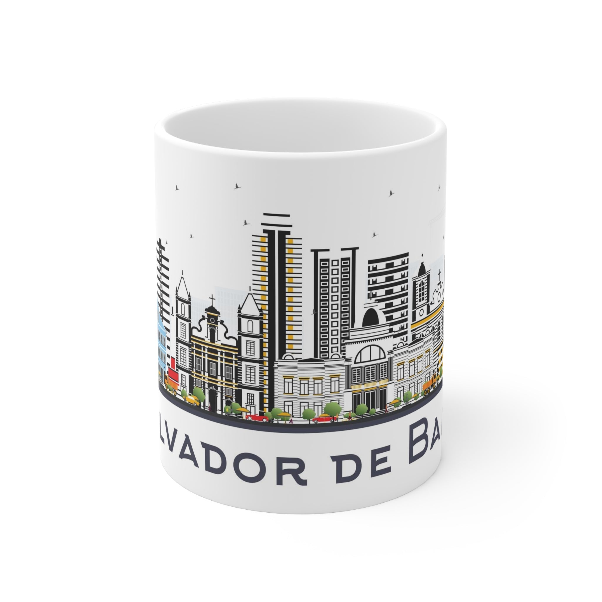 Salvador de Bahia Brazil Coffee Mug - Ezra's Clothing - Mug