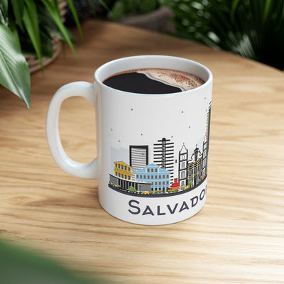 Salvador de Bahia Brazil Coffee Mug - Ezra's Clothing