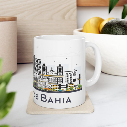 Salvador de Bahia Brazil Coffee Mug - Ezra's Clothing - Mug