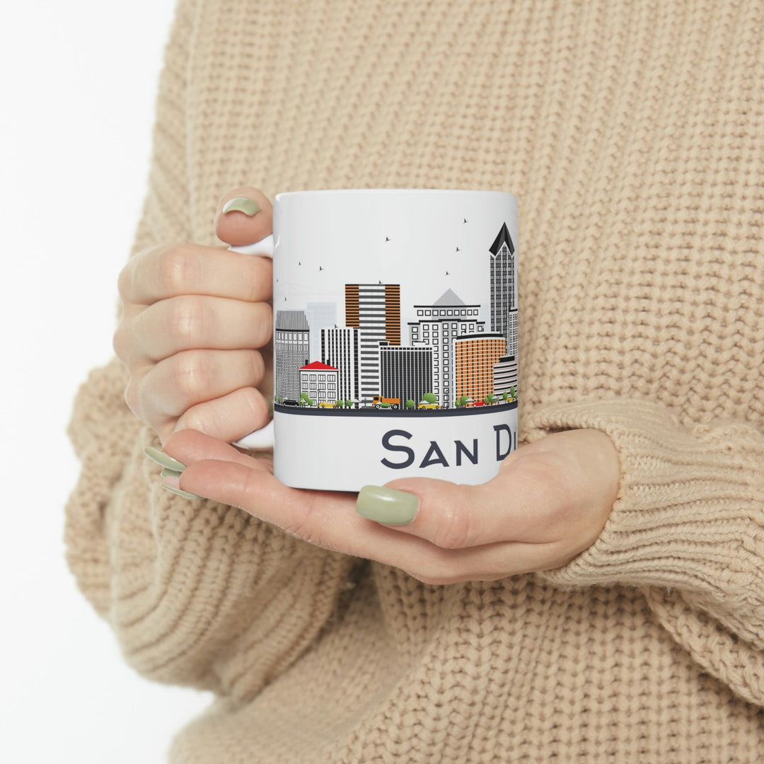 San Diego California Coffee Mug - Ezra's Clothing - Mug