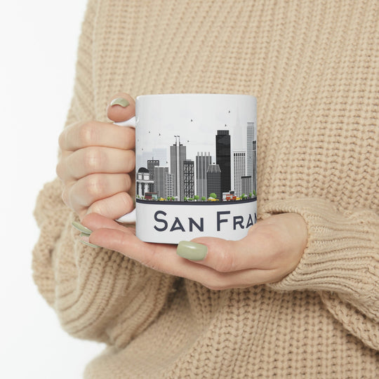 San Francisco California Coffee Mug - Ezra's Clothing - Mug