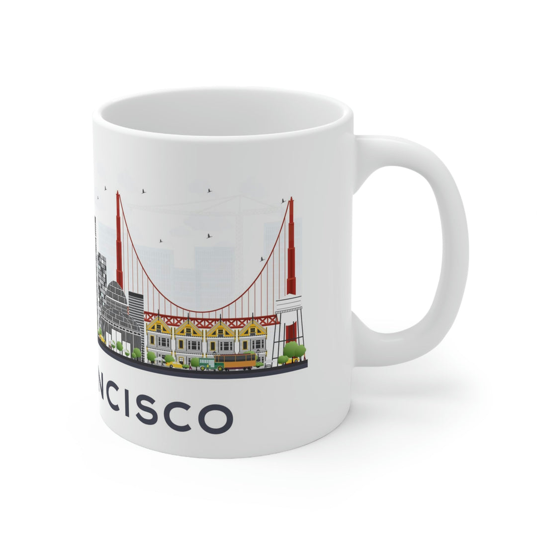 San Francisco California Coffee Mug - Ezra's Clothing - Mug