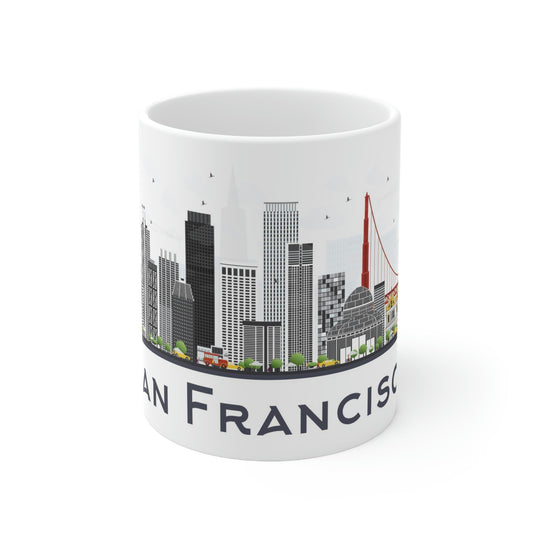 San Francisco California Coffee Mug - Ezra's Clothing - Mug