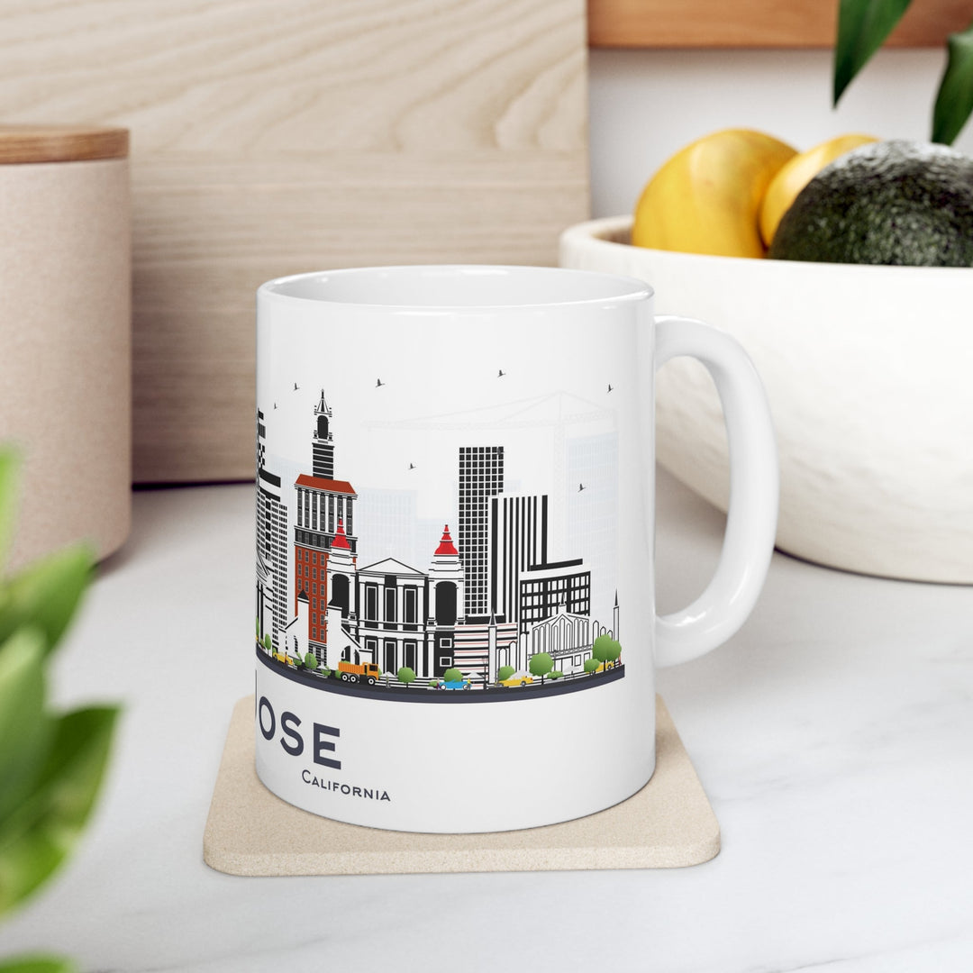 San Jose California Coffee Mug - Ezra's Clothing - Mug