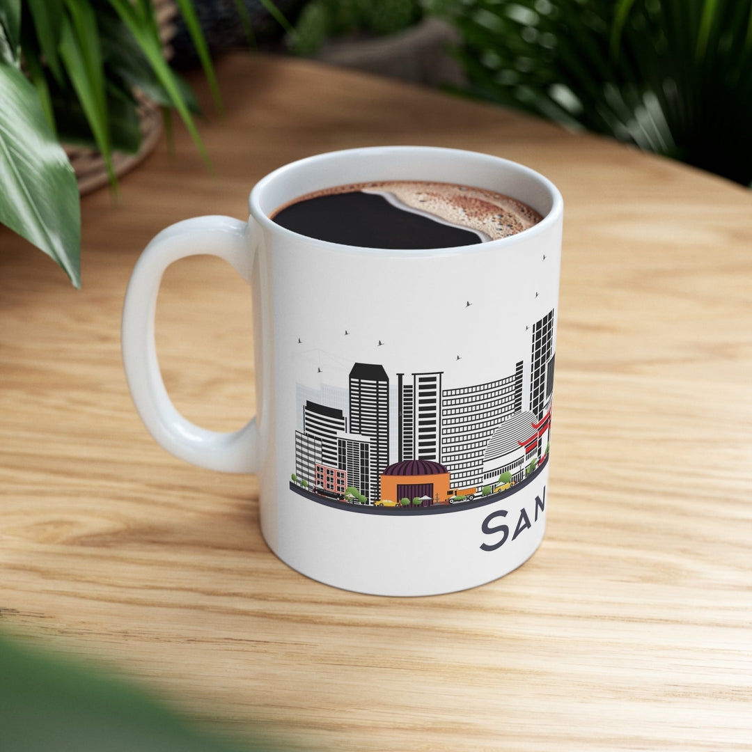 San Jose California Coffee Mug - Ezra's Clothing - Mug