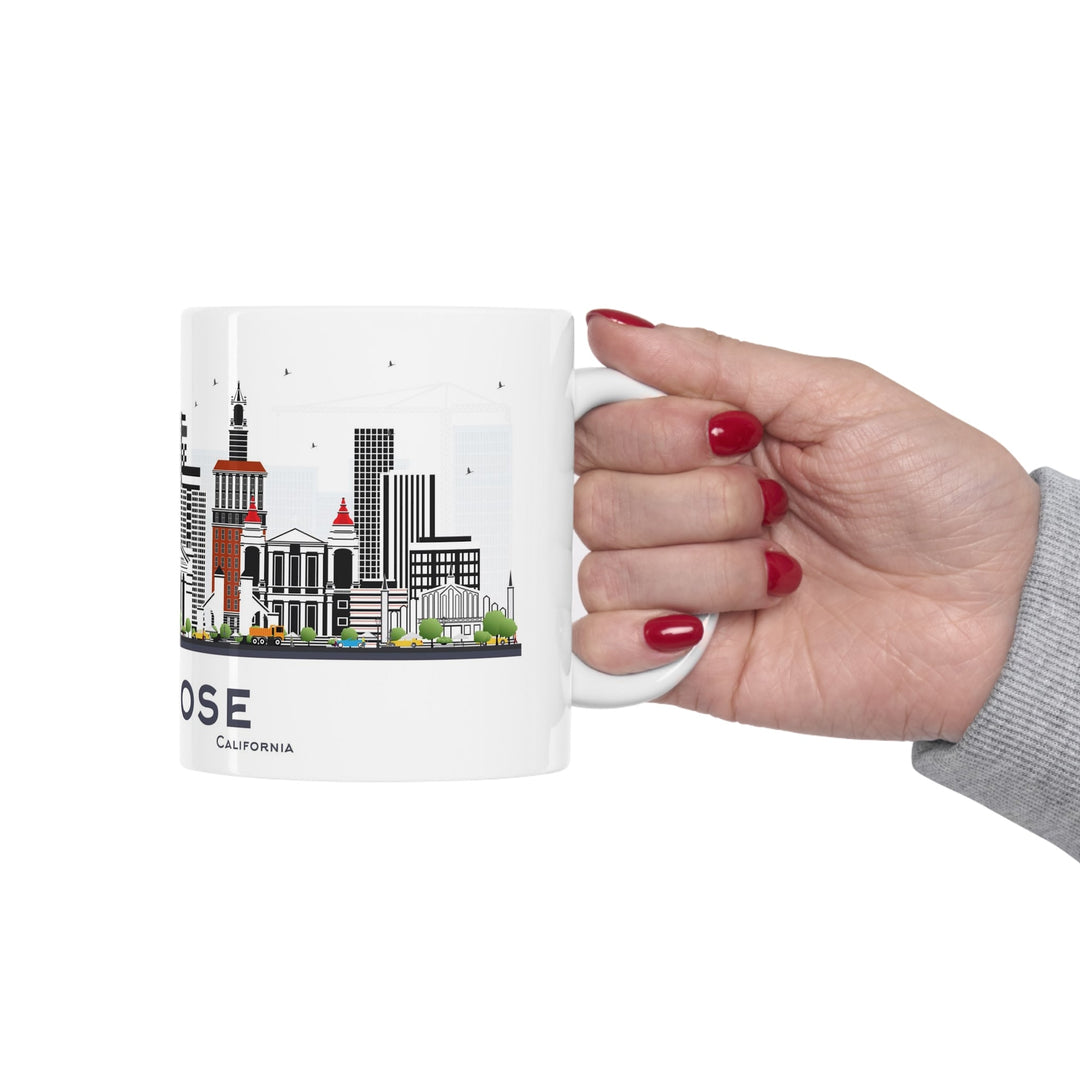 San Jose California Coffee Mug - Ezra's Clothing - Mug