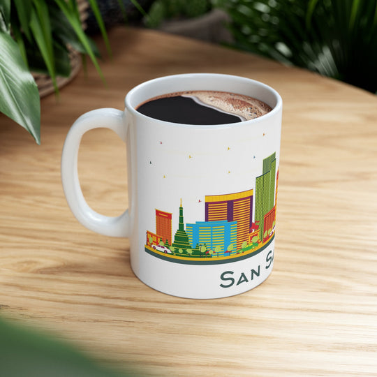 San Salvador El Salvador Coffee Mug - Ezra's Clothing - Mug