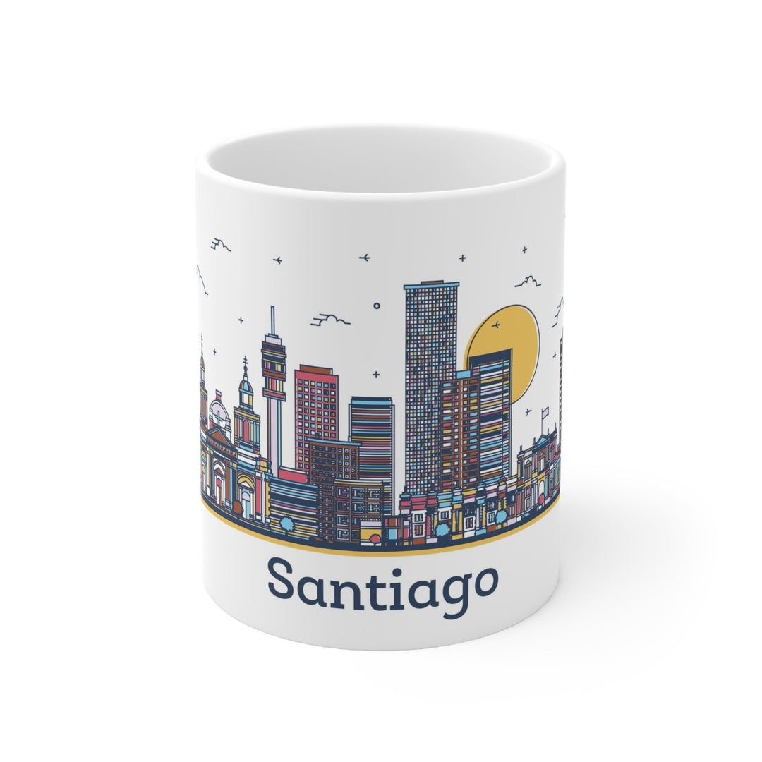 Santiago Chile Coffee Mug - Ezra's Clothing - Mug