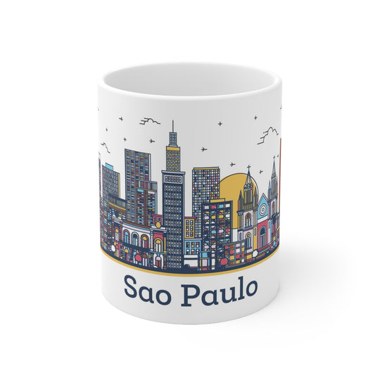 São Paulo Brazil Coffee Mug - Ezra's Clothing - Mug