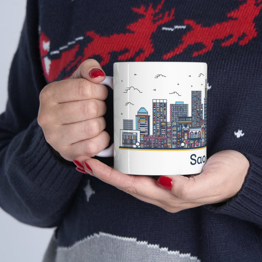 São Paulo Brazil Coffee Mug - Ezra's Clothing - Mug