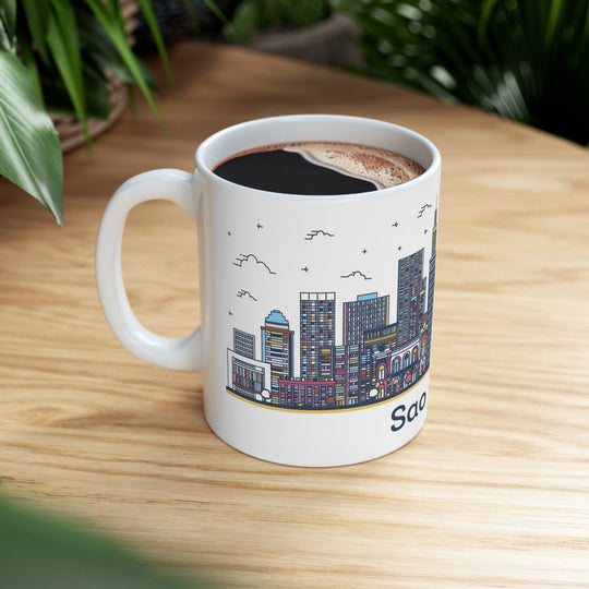 São Paulo Brazil Coffee Mug - Ezra's Clothing - Mug