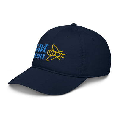 Save the Bees Organic Baseball Cap - Ezra's Clothing