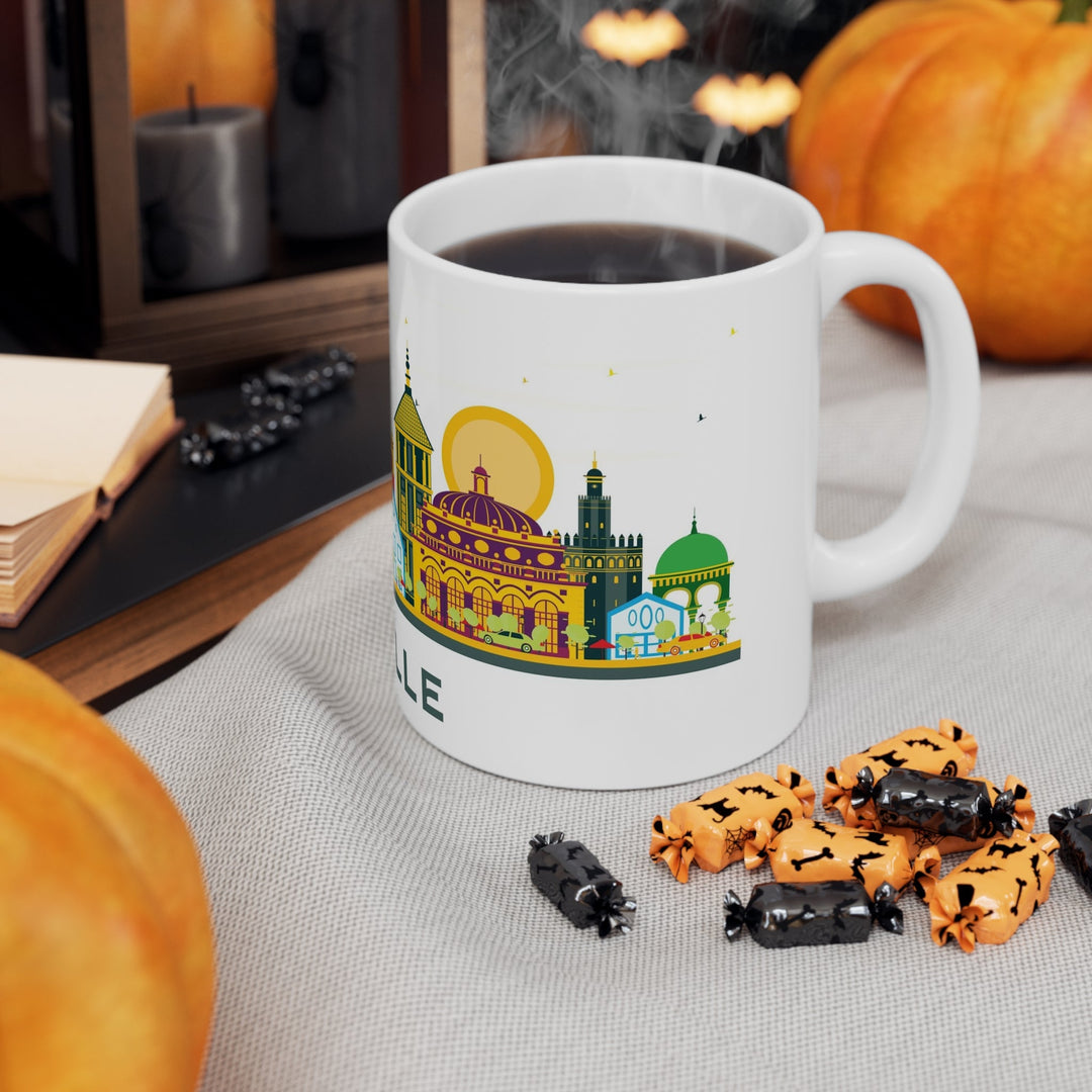 Seville Spain Coffee Mug - Ezra's Clothing - Mug