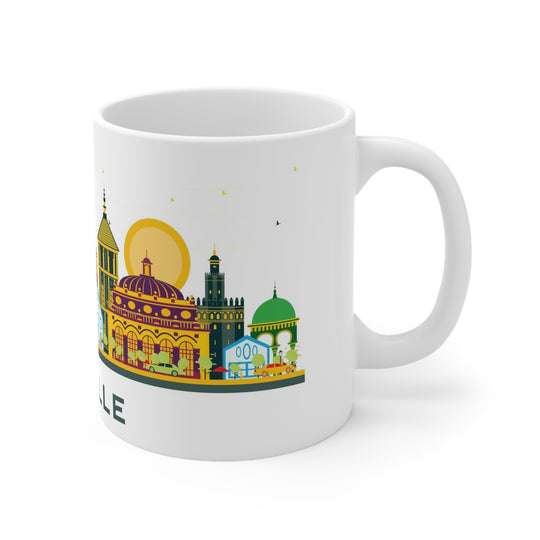 Seville Spain Coffee Mug - Ezra's Clothing - Mug