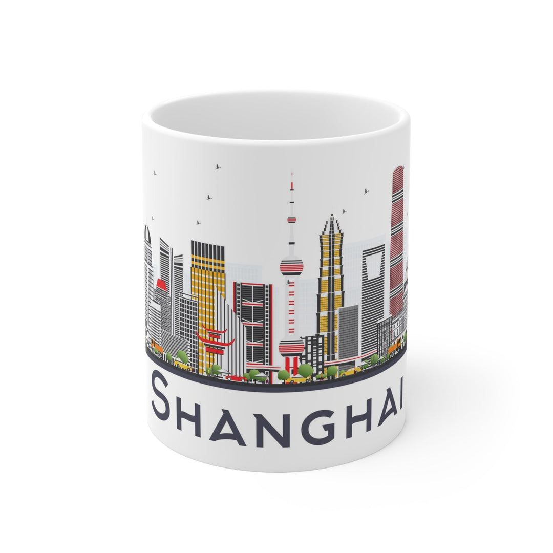 Shanghai China Coffee Mug - Ezra's Clothing - Mug