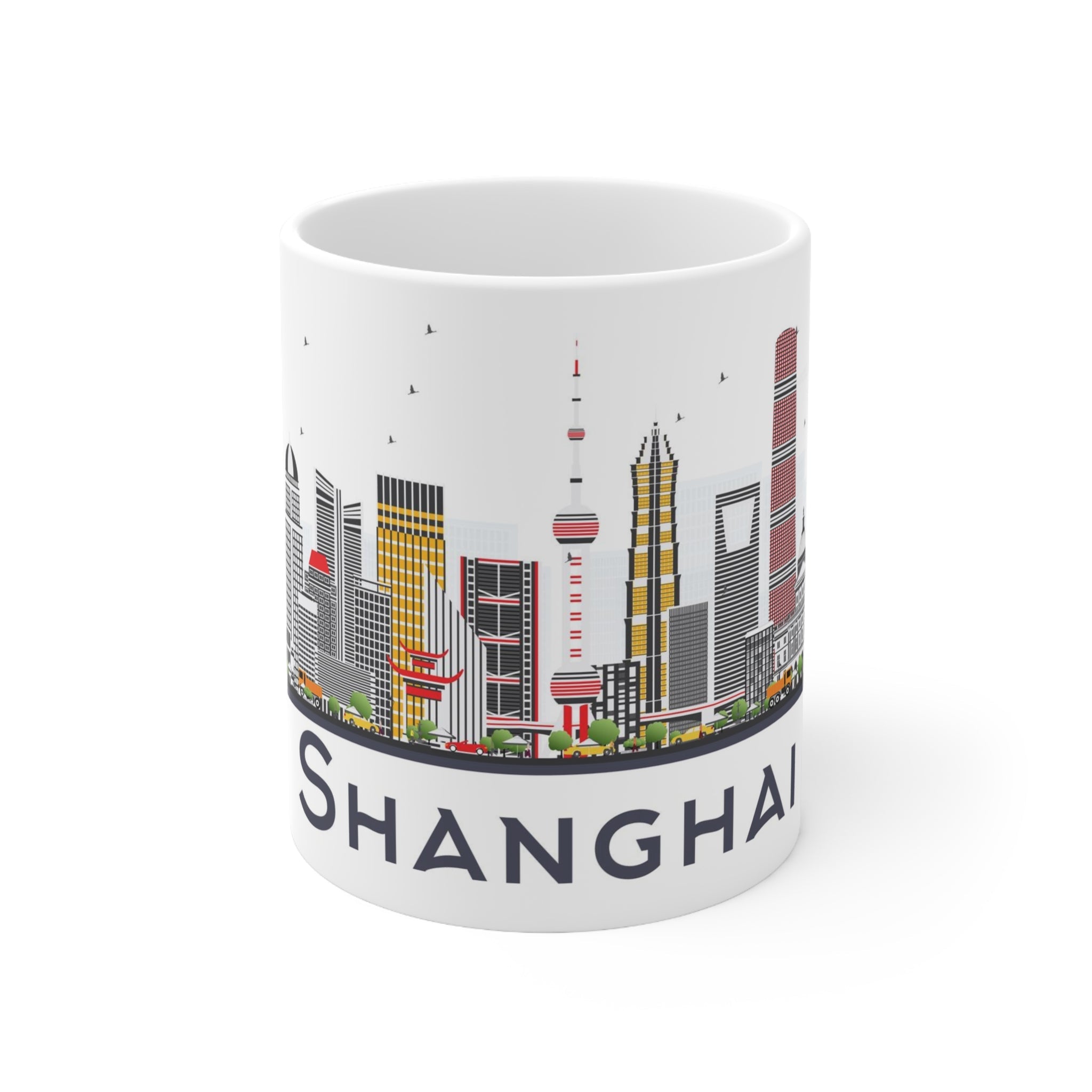 Shanghai China Coffee Mug - Ezra's Clothing - Mug