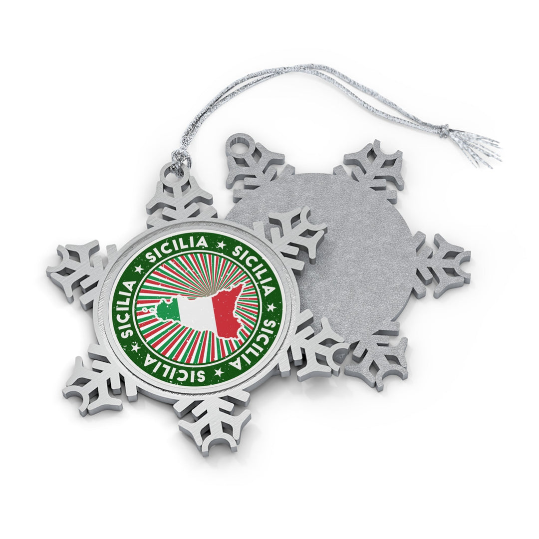 Sicily Snowflake Ornament - Ezra's Clothing - Christmas Ornament