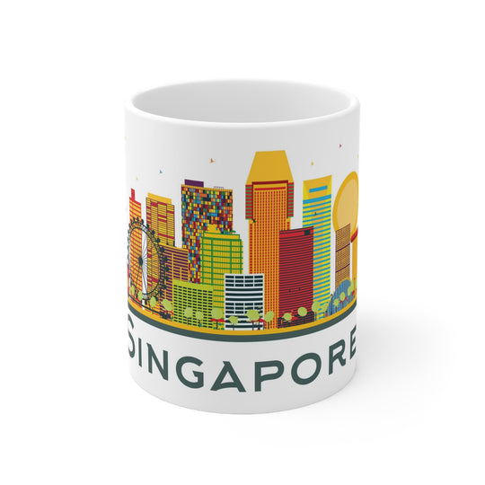 Singapore Coffee Mug - Ezra's Clothing - Mug