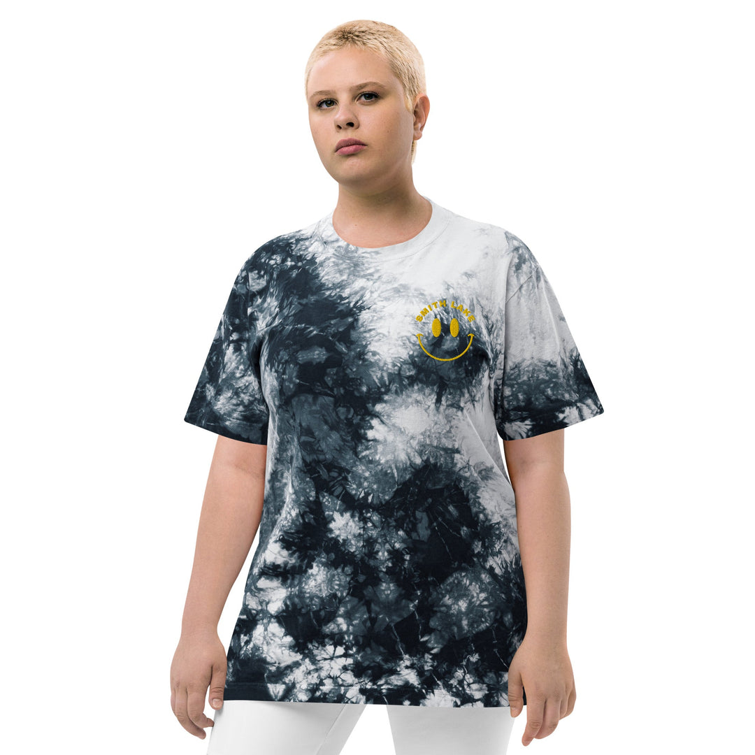 Smith Lake Oversized Tie-Dye T-Shirt - Ezra's Clothing - T-Shirt