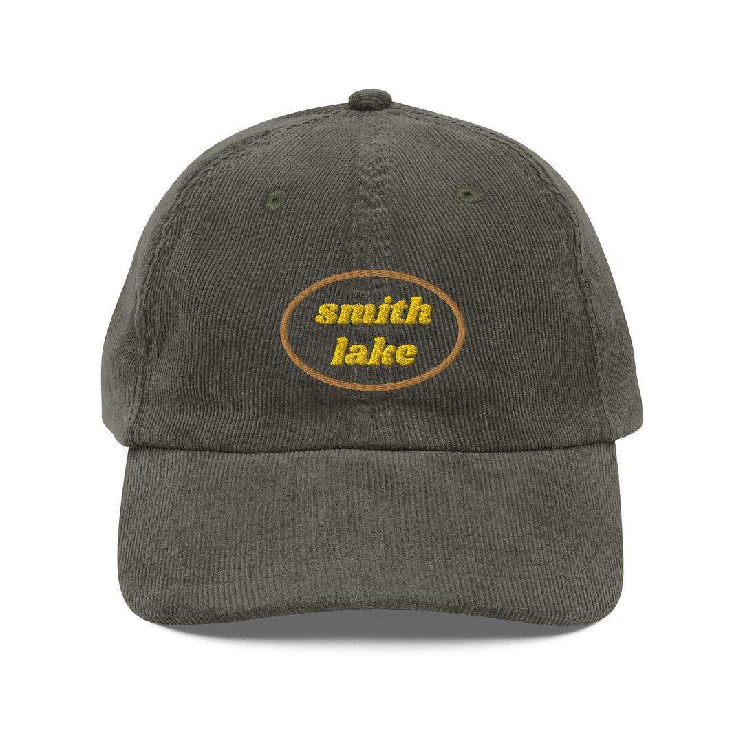 Smith Lake Vintage Corduroy Cap - Ezra's Clothing - Hats