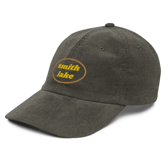 Smith Lake Vintage Corduroy Cap - Ezra's Clothing - Hats