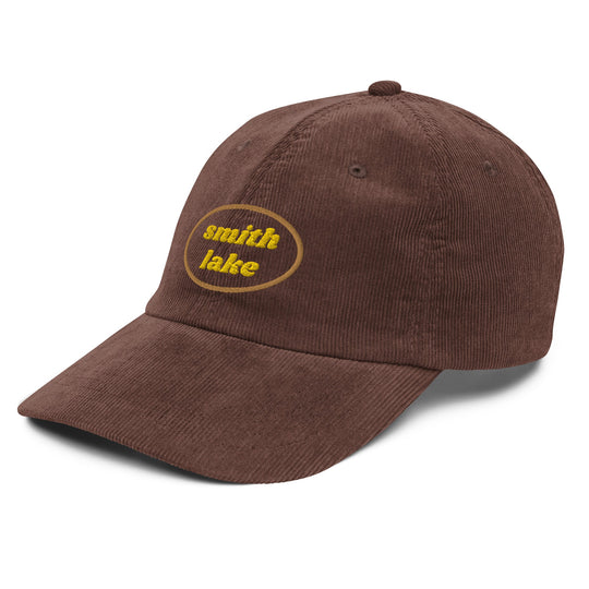 Smith Lake Vintage Corduroy Cap - Ezra's Clothing - Hats