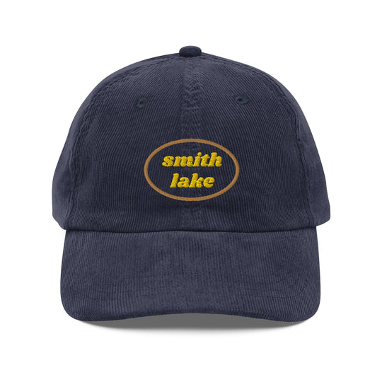 Smith Lake Vintage Corduroy Cap - Ezra's Clothing - Hats