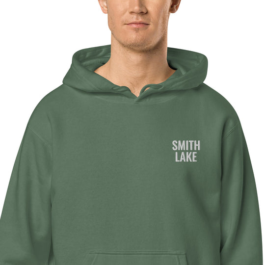 Smith Lake Vintage Wash Hoodie - Ezra's Clothing - Hoodies