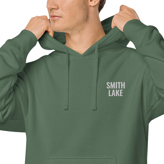 Smith Lake Vintage Wash Hoodie - Ezra's Clothing - Hoodies