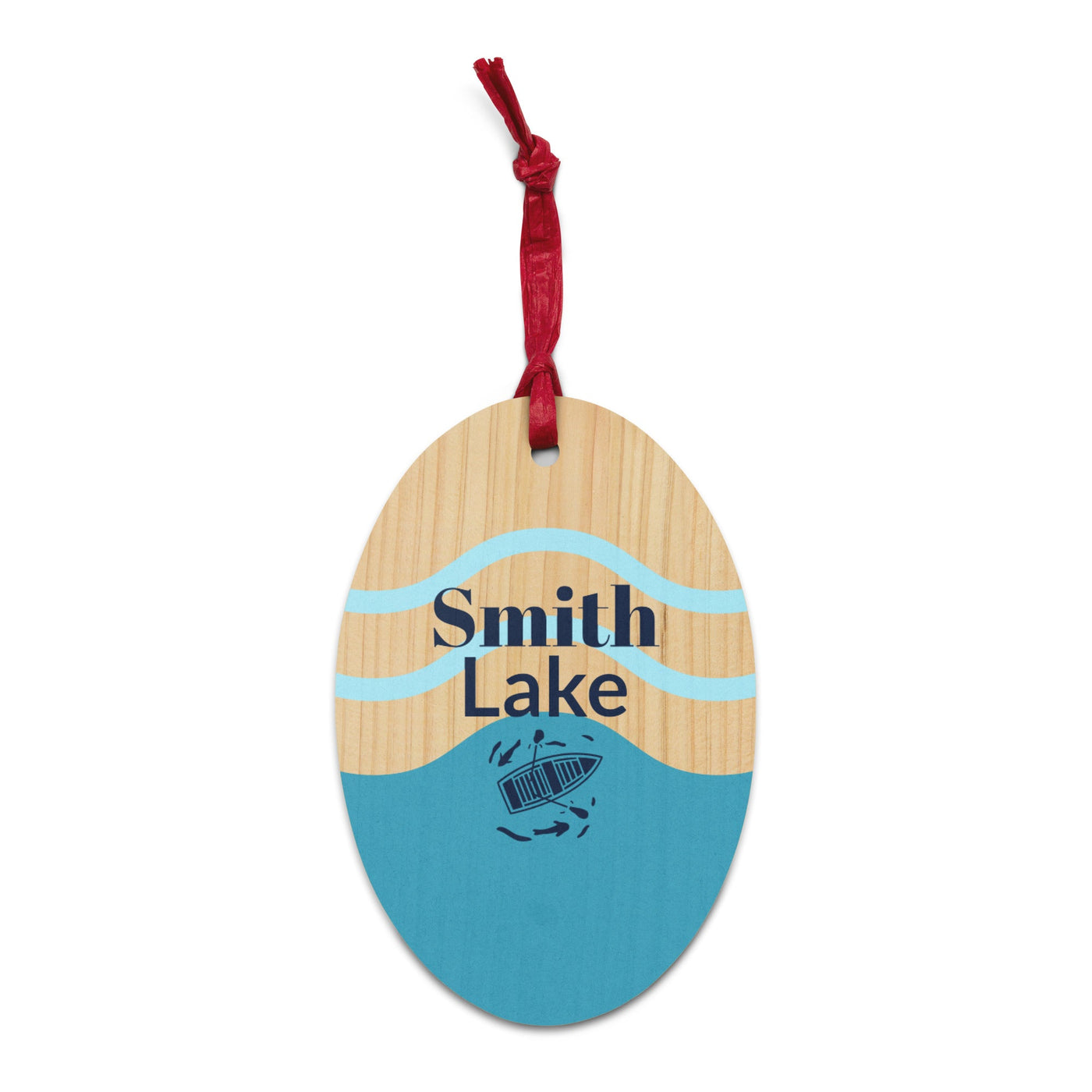 Smith Lake Wooden Ornament - Ezra's Clothing