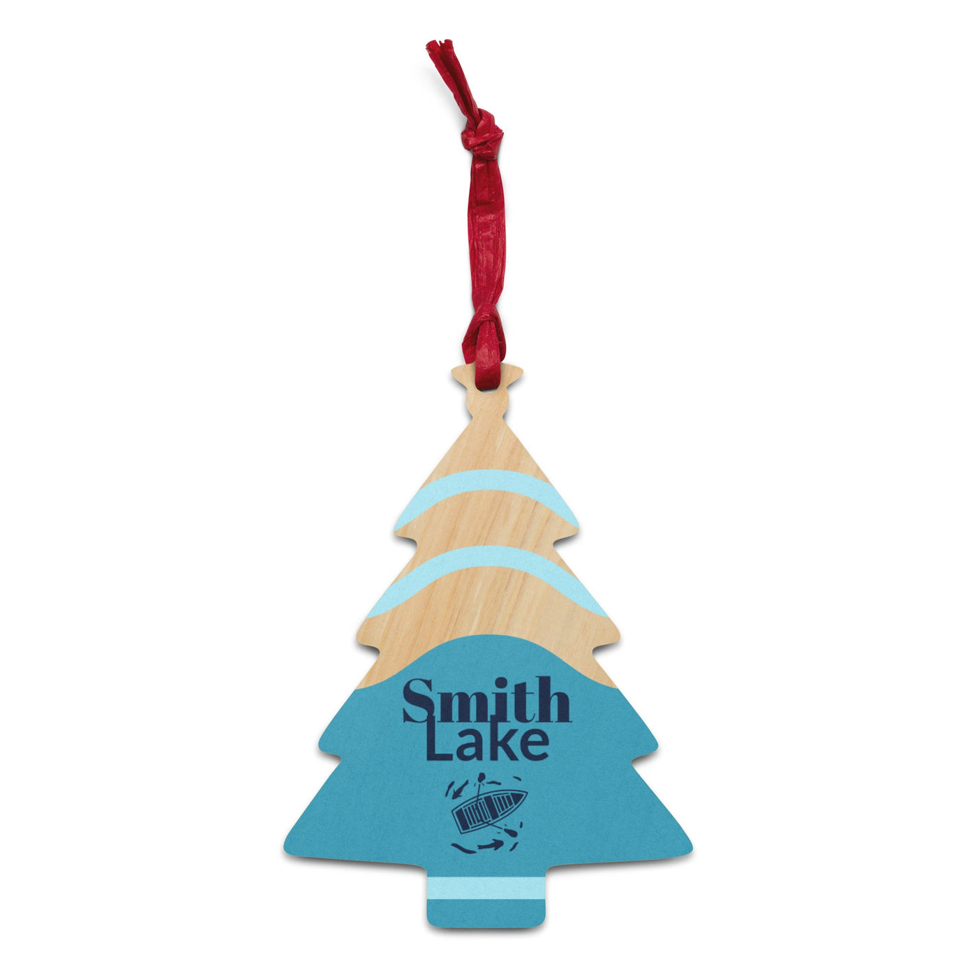Smith Lake Wooden Ornament - Ezra's Clothing
