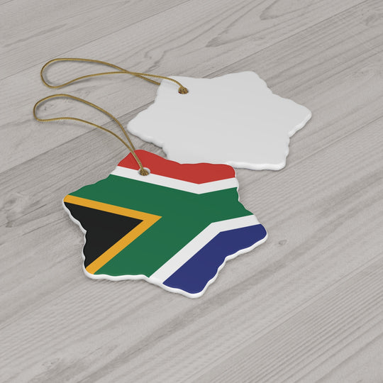 South Africa Ceramic Ornament - Ezra's Clothing - Christmas Ornament