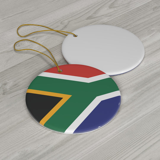 South Africa Ceramic Ornament - Ezra's Clothing - Christmas Ornament