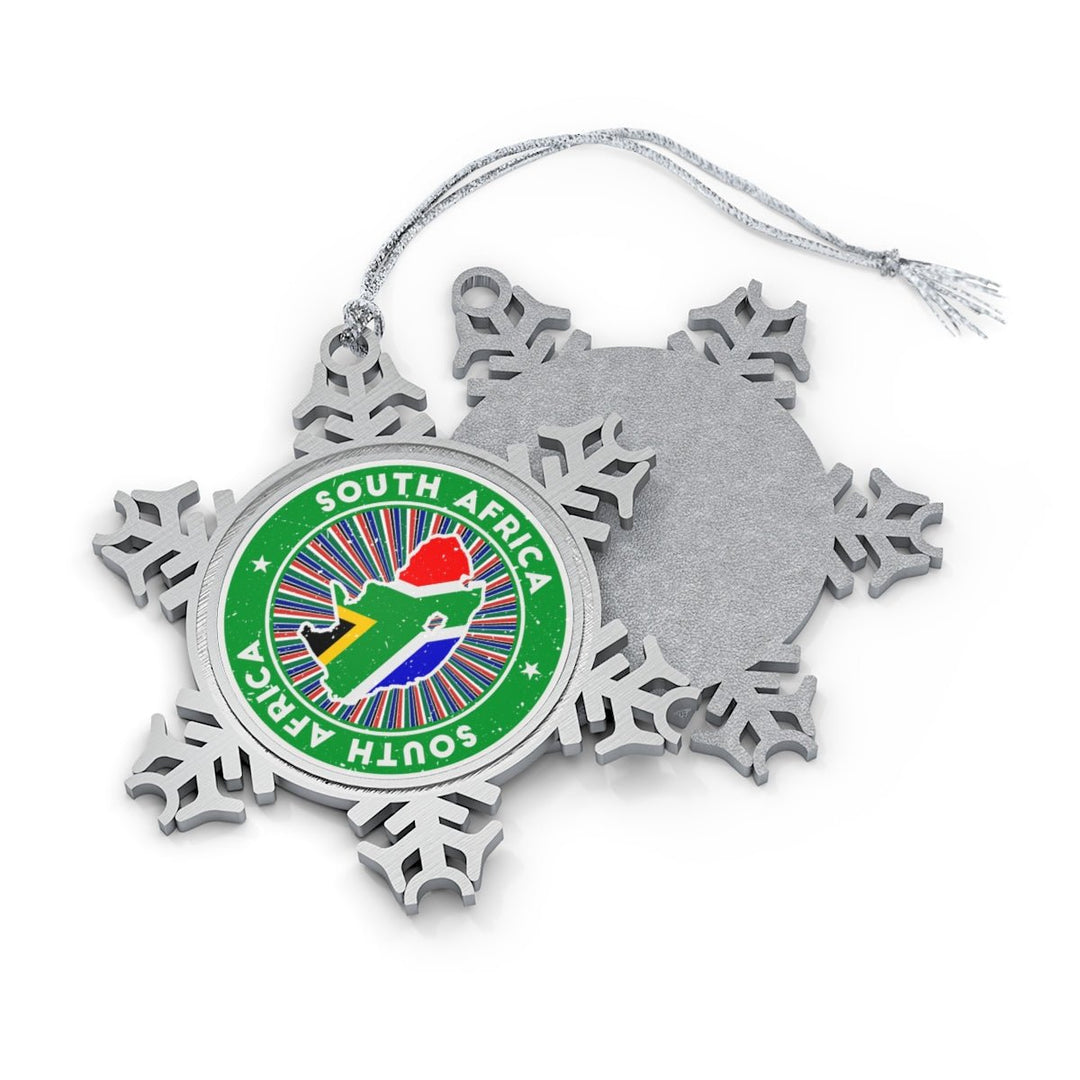 South Africa Snowflake Ornament - Ezra's Clothing - Christmas Ornament