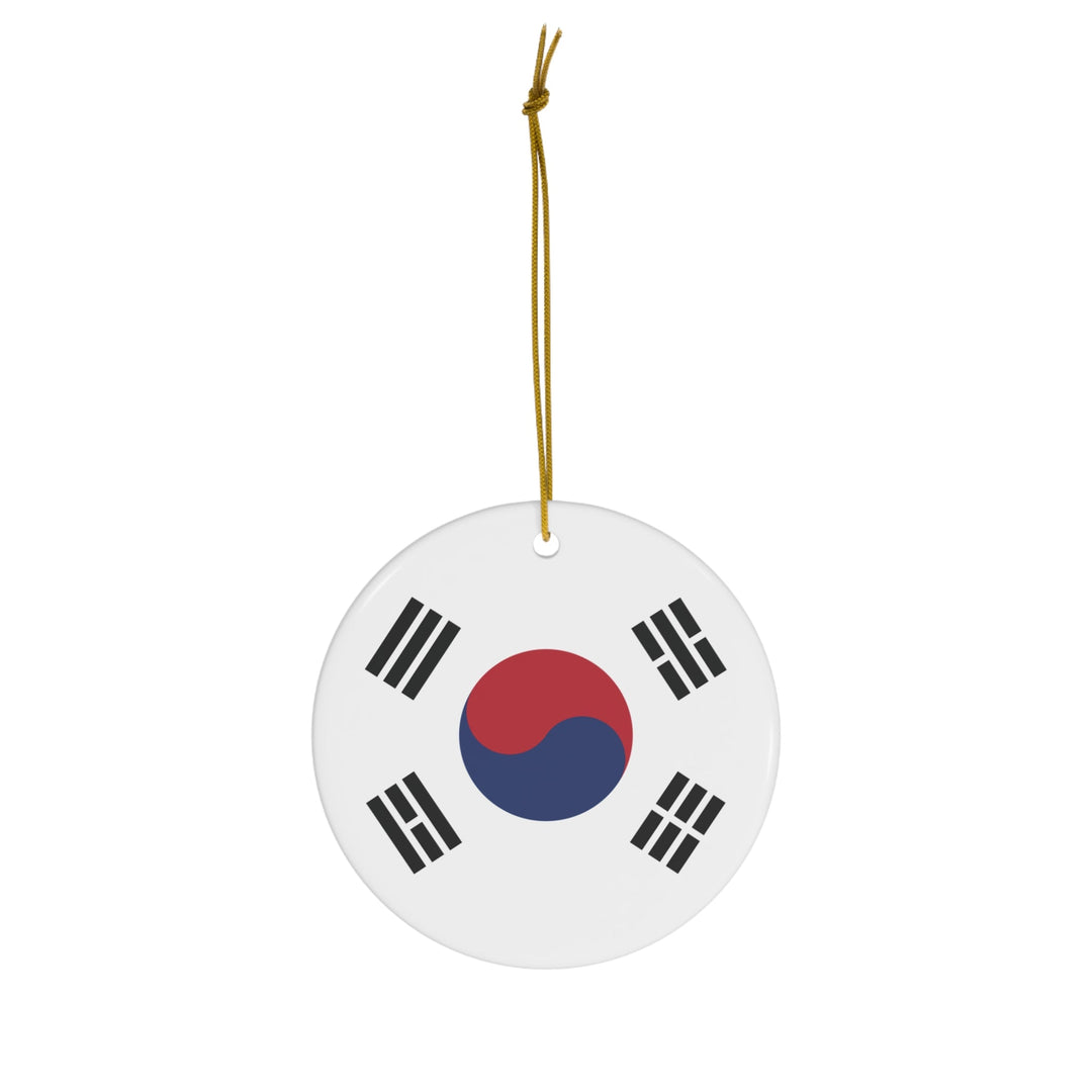 South Korea Ceramic Ornament - Ezra's Clothing - Christmas Ornament