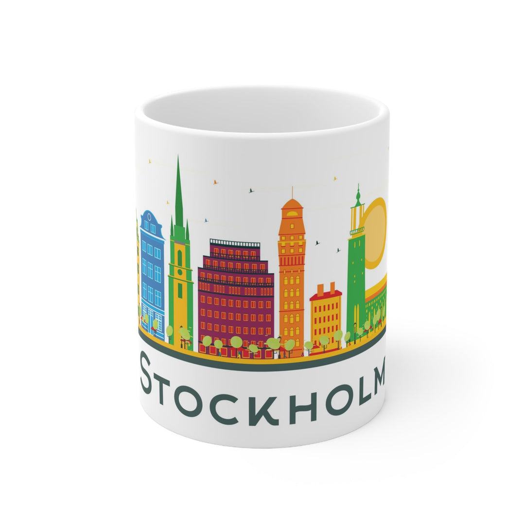 Stockholm Sweden Coffee Mug - Ezra's Clothing - Mug