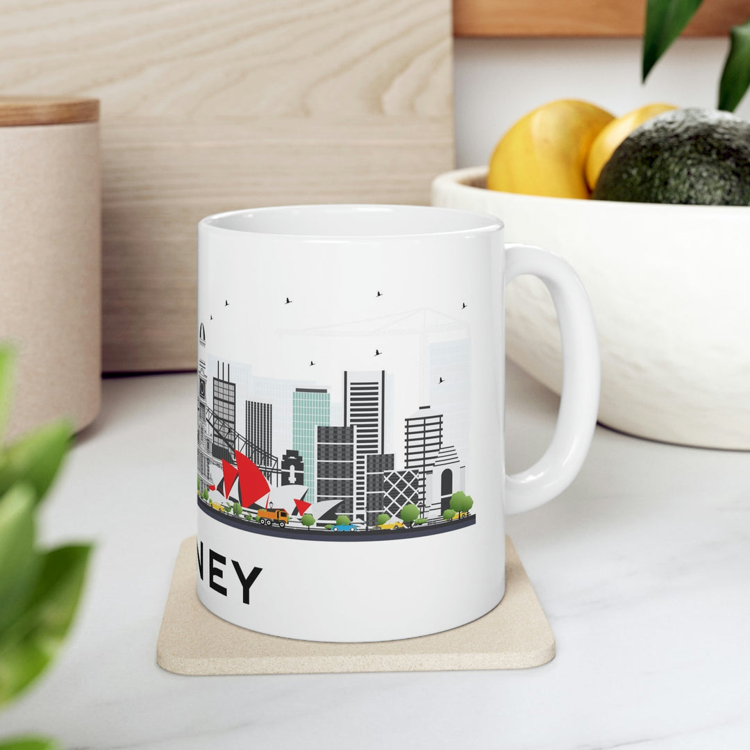 Sydney Australia Coffee Mug - Ezra's Clothing - Mug