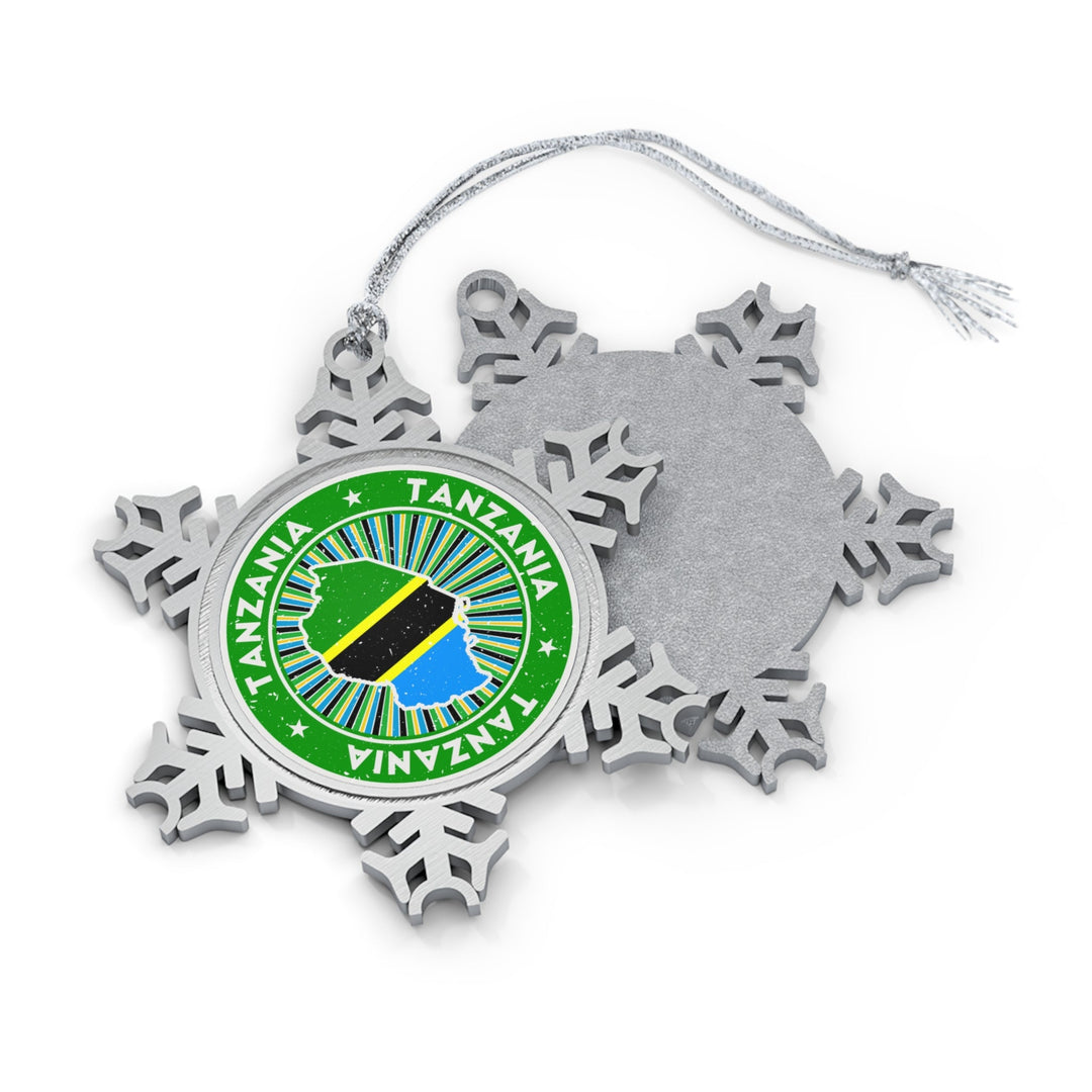Tanzania Snowflake Ornament - Ezra's Clothing - Christmas Ornament