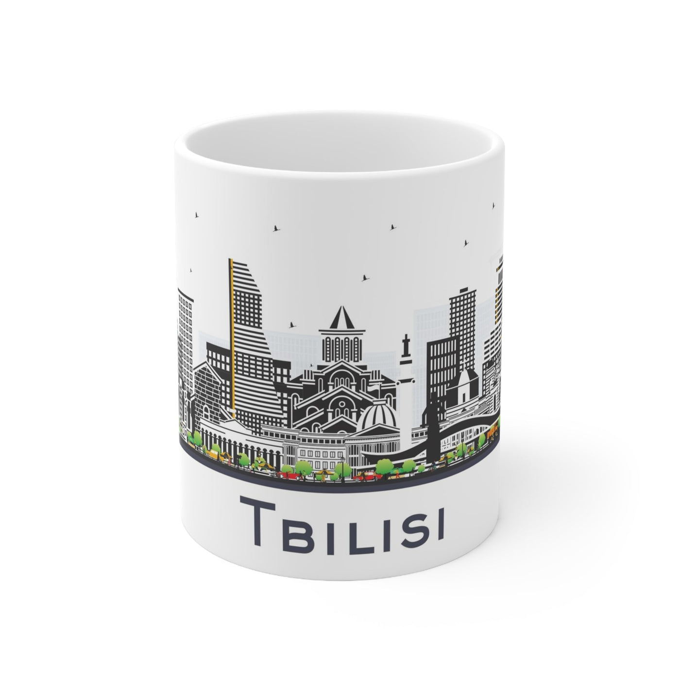 Tbilisi Georgia Coffee Mug - Ezra's Clothing