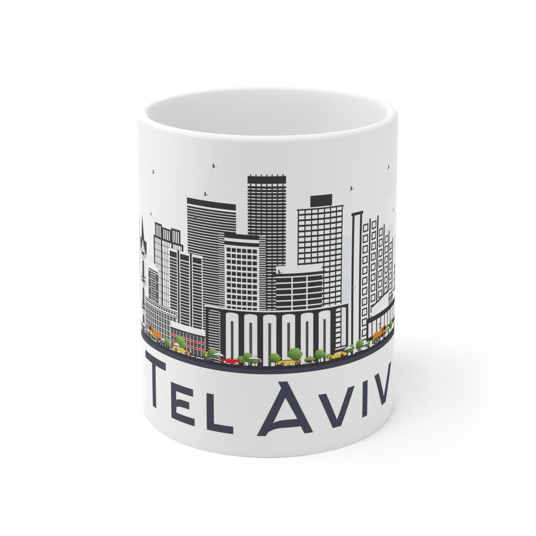 Tel Aviv Israel Coffee Mug - Ezra's Clothing - Mug