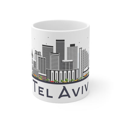 Tel Aviv Israel Coffee Mug - Ezra's Clothing