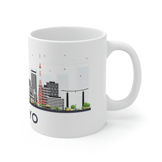 Tokyo Japan Coffee Mug - Ezra's Clothing - Mug