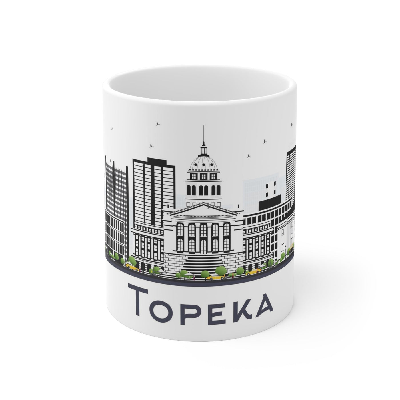 Topeka Kansas Coffee Mug - Ezra's Clothing