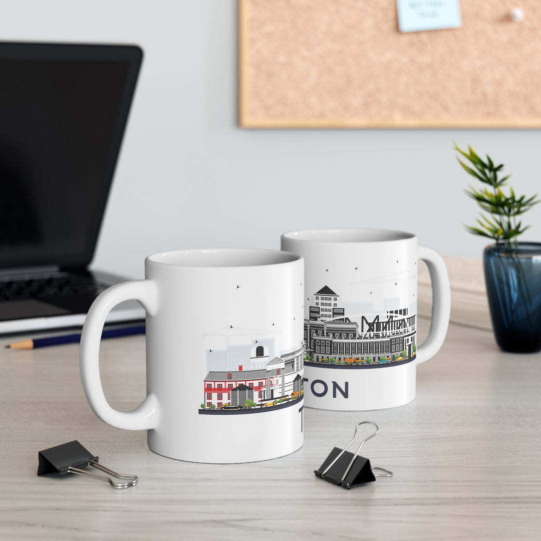 Trenton New Jersey Coffee Mug - Ezra's Clothing - Mug