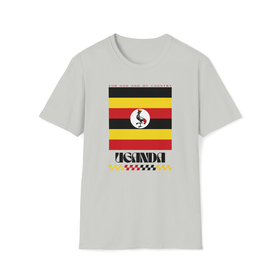 Uganda Retro T-Shirt - Ezra's Clothing - T-Shirt